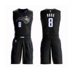 Orlando Magic #8 Terrence Ross Swingman Black Basketball Suit Jersey - City Edition Orlando Magic #8 Terrence Ross Swingman Black Basketball Suit Jersey - City Edition
