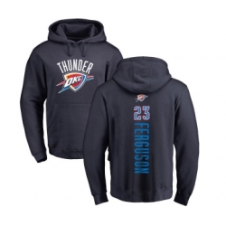 Oklahoma City Thunder #23 Terrance Ferguson Navy Blue Backer Pullover Hoodie Oklahoma City Thunder #23 Terrance Ferguson Navy Blue Backer Pullover Hoodie