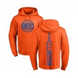 New York Knicks #2 Wayne Ellington Orange One Color Backer Pullover Hoodie