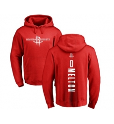 Houston Rockets #0 DeAnthony Melton Red Backer Pullover Hoodie
