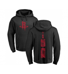Houston Rockets #1 Michael Carter-Williams Black One Color Backer Pullover Hoodie