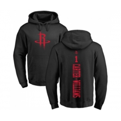 Houston Rockets #1 Michael Carter-Williams Black One Color Backer Pullover Hoodie