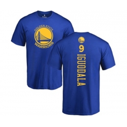Golden State Warriors #9 Andre Iguodala Royal Blue Backer T-Shirt