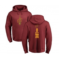 Cleveland Cavaliers #0 Kevin Love Maroon Backer Pullover Hoodie Cleveland Cavaliers #0 Kevin Love Maroon Backer Pullover Hoodie