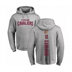 Cleveland Cavaliers #10 Darius Garland Ash Backer Pullover Hoodie Cleveland Cavaliers #10 Darius Garland Ash Backer Pullover Hoodie