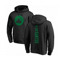 Boston Celtics #11 Enes Kanter Black One Color Backer Pullover Hoodie Boston Celtics #11 Enes Kanter Black One Color Backer Pullover Hoodie