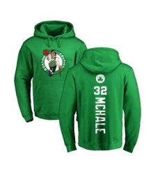 Boston Celtics #32 Kevin Mchale Kelly Green Backer Pullover Hoodie