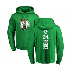 Boston Celtics #34 Paul Pierce Kelly Green Backer Pullover Hoodie Boston Celtics #34 Paul Pierce Kelly Green Backer Pullover Hoodie