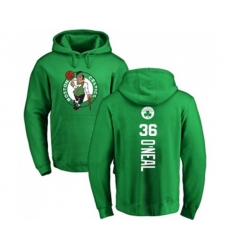 Boston Celtics #36 Shaquille ONeal Kelly Green Backer Pullover Hoodie
