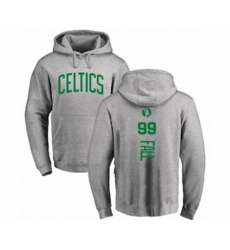 Boston Celtics #99 Tacko Fall Ash Backer Pullover Hoodie