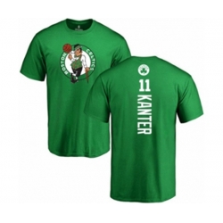 Boston Celtics #11 Enes Kanter Kelly Green Backer T-Shirt