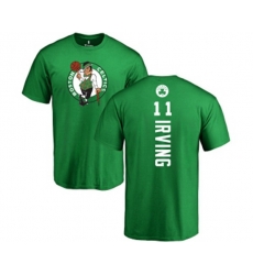 Boston Celtics #11 Kyrie Irving Kelly Green Backer T-Shirt