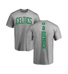 Boston Celtics #2 Red Auerbach Ash Backer T-Shirt