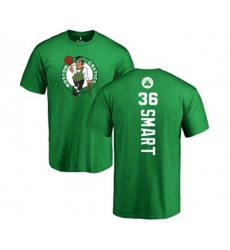 Boston Celtics #36 Marcus Smart Kelly Green Backer T-Shirt