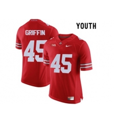 2016 Youth Ohio State Buckeyes Archie Griffin #45 College Football Limited Jersey - Scarlet