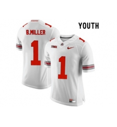 2016 Youth Ohio State Buckeyes Braxton Miller #1 College Football Limited Jersey - White