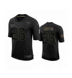 Seattle Seahawks #26 Shaquill Griffin Black 2020 Salute to Service Limited Jersey
