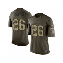 Seattle Seahawks #26 Shaquill Griffin Limited Green Salute to Service NFL Jersey