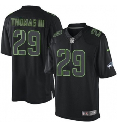 Seattle Seahawks #29 Earl Thomas III Limited Black Impact NFL Jersey
