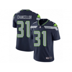 Seattle Seahawks #31 Kam Chancellor Vapor Untouchable Limited Steel Blue Team Color NFL Jersey