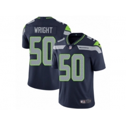 Seattle Seahawks #50 K.J. Wright Vapor Untouchable Limited Steel Blue Team Color NFL Jersey
