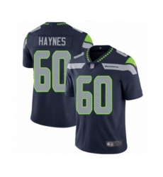 Seattle Seahawks #60 Phil Haynes Navy Blue Team Color Vapor Untouchable Limited Player Football Jersey
