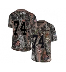 Seattle Seahawks #74 George Fant Limited Camo Rush Realtree Football Jersey