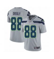 Seattle Seahawks #88 Will Dissly Grey Alternate Vapor Untouchable Limited Player NFL Jersey