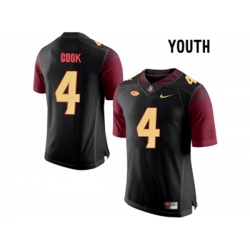 2016 Youth Florida State Seminoles Dalvin Cook #4 College Football Limited Jersey - Black 2016 Youth Florida State Seminoles Dalvin Cook #4 College Football Limited Jersey - Black