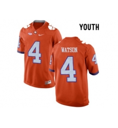 2016 Youth Clemson Tigers DeShaun Watson #4 College Football Limited Jersey - Orange