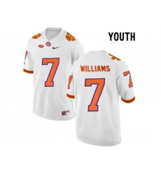 2016 Youth Clemson Tigers Mike Williams #7 College Football Limited Jersey - White