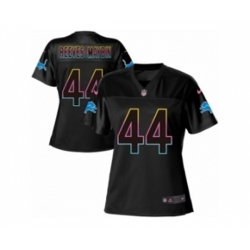 Women Detroit Lions #44 Jalen Reeves-Maybin Game Black Fashion NFL Jersey Women Detroit Lions #44 Jalen Reeves-Maybin Game Black Fashion NFL Jersey