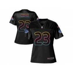 Women Buffalo Bills #23 Micah Hyde Game Black Fashion NFL Jersey Women Buffalo Bills #23 Micah Hyde Game Black Fashion NFL Jersey