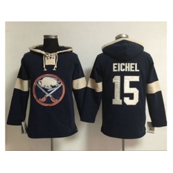 Buffalo Sabres #15 Jack Eichel Navy Blue Pullover NHL Hoodie Buffalo Sabres #15 Jack Eichel Navy Blue Pullover NHL Hoodie