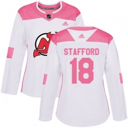 Women New Jersey Devils #18 Drew Stafford Premier Green Salute to Service NHL Jersey Women New Jersey Devils #18 Drew Stafford Premier Green Salute to Service NHL Jersey