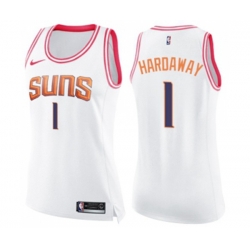 Womens Phoenix Suns #1 Penny Hardaway Swingman White Pink Fashion Basketball Jersey Womens Phoenix Suns #1 Penny Hardaway Swingman White Pink Fashion Basketball Jersey