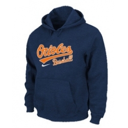 Baltimore Orioles Pullover Hoodie D.Blue
