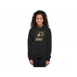 Women Phoenix Suns Gold Collection Pullover Hoodie Black