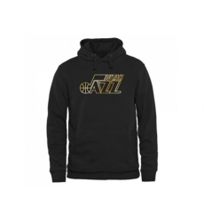 Utah Jazz Gold Collection Pullover Hoodie Black