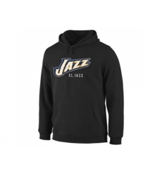 Utah Jazz Noches Enebea Black Pullover Hoodie