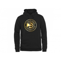 Atlanta Hawks Gold Collection Pullover Hoodie Black Atlanta Hawks Gold Collection Pullover Hoodie Black