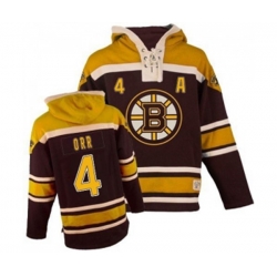 Old Time Hockey Boston Bruins #4 Bobby Orr Authentic Black Sawyer Hooded Sweatshirt NHL Jersey Old Time Hockey Boston Bruins #4 Bobby Orr Authentic Black Sawyer Hooded Sweatshirt NHL Jersey