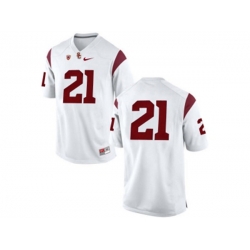 USC Trojans Adoree Jackson #21 College Football Jersey - White USC Trojans Adoree Jackson #21 College Football Jersey - White