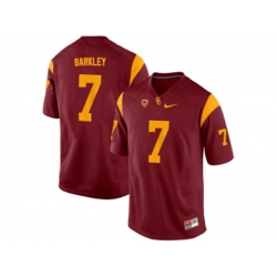 USC Trojans Matt Barkley #7 College Football Jersey - Red USC Trojans Matt Barkley #7 College Football Jersey - Red
