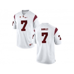 USC Trojans Matt Barkley #7 College Football Jersey - White USC Trojans Matt Barkley #7 College Football Jersey - White