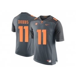 2016 Tennessee Volunteers Joshua Dobbs #11 College Football Limited Jersey - Grey