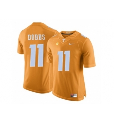 2016 Tennessee Volunteers Joshua Dobbs #11 College Football Limited Jersey - Orange