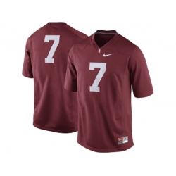 2016 Mens Stanford Cardinal #7 College Football Jersey - Cardinal 2016 Mens Stanford Cardinal #7 College Football Jersey - Cardinal