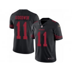 San Francisco 49ers #11 Marquise Goodwin Limited Black Rush NFL Jersey San Francisco 49ers #11 Marquise Goodwin Limited Black Rush NFL Jersey