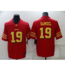 San Francisco 49ers #19 Deebo Samuel Nike Red-Gold Limited Jersey